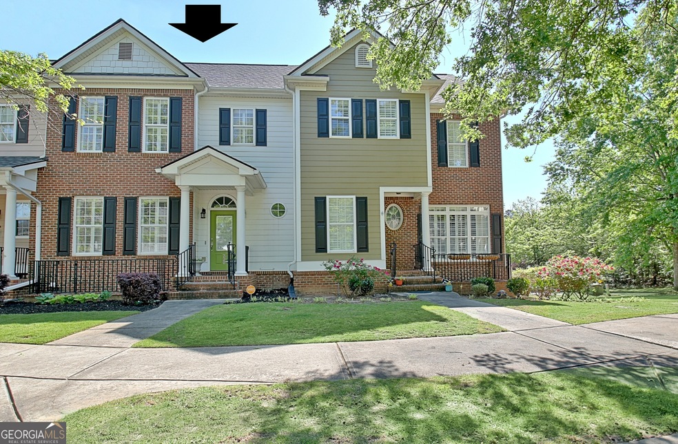 Front of Townhome Row