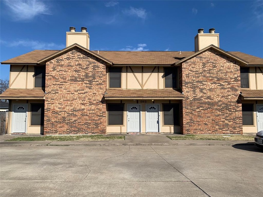Front of home.