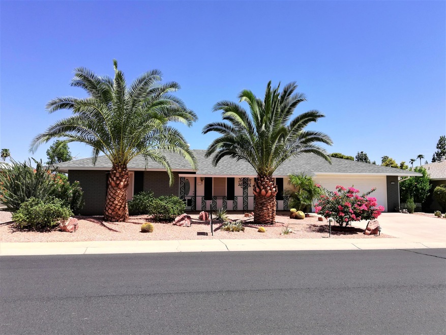 Front of Home Faces West