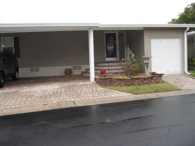 Front dual parking and golf cart garage