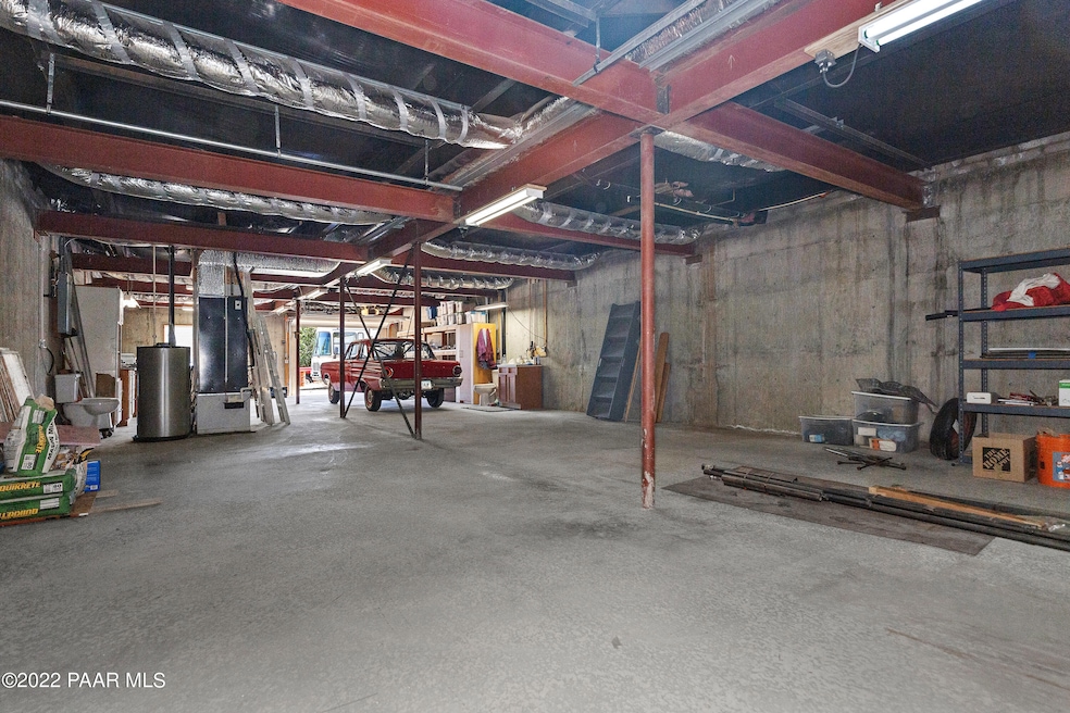 Full Basement-Garage-Workshop Area
