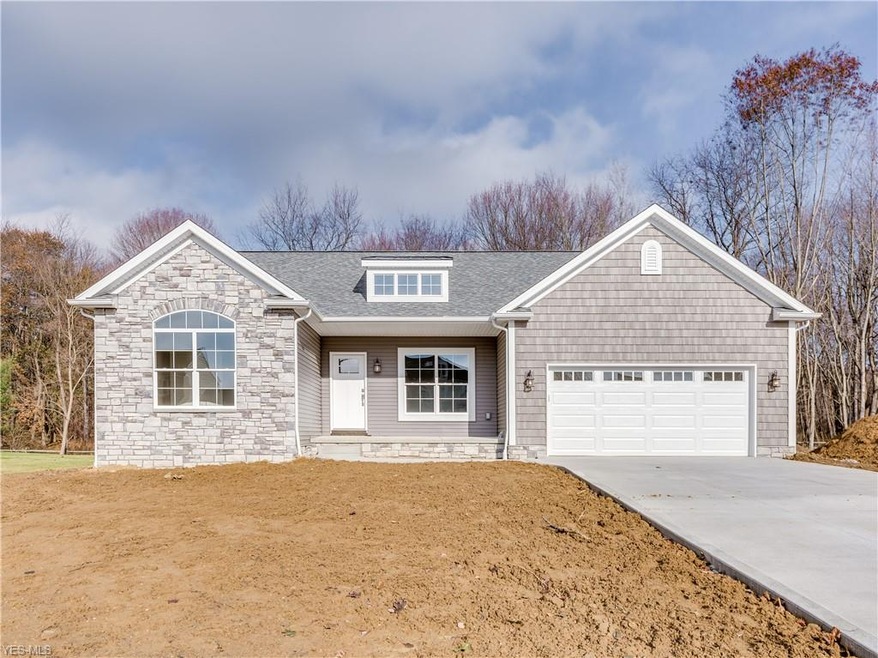 Brand new construction ranch home with great curb 