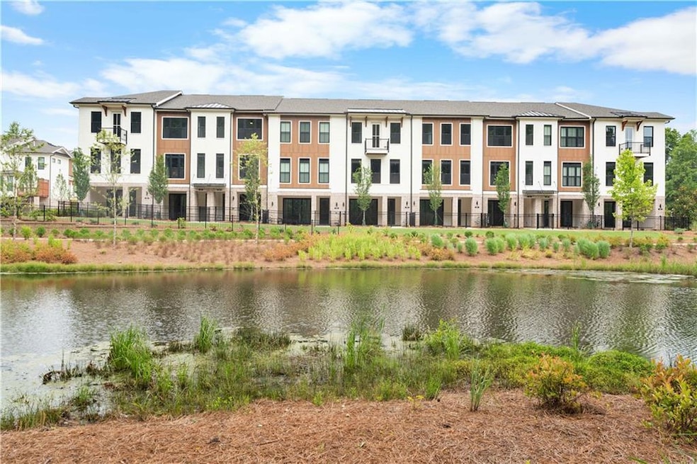 Welcome to Ecco Park! Homesite 32 Barnsley plan faces the eco pond and walking trail!