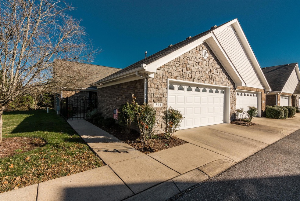 Zero-Step Entry, One Level, Wider Doorways and 2 car garage. 