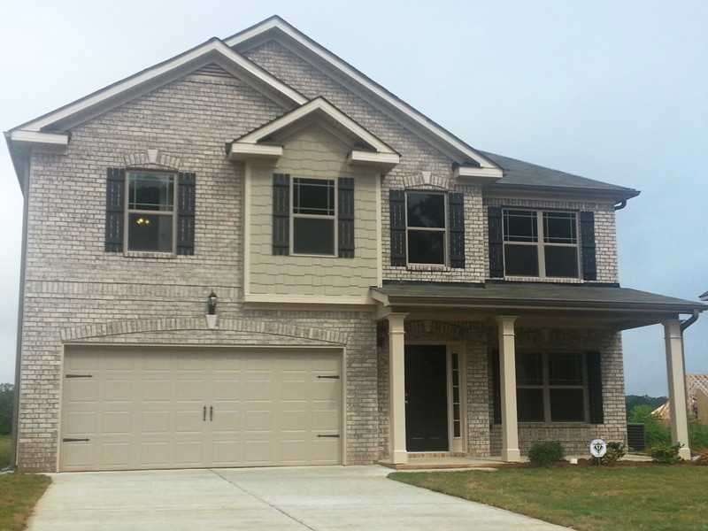 Exterior Front. Favorite Preston floor plan with e