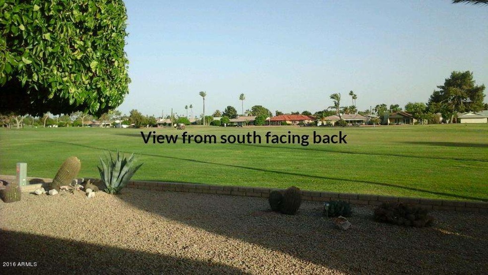 Beautiful view on golf course lot