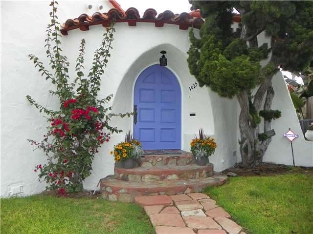 Arched  front door