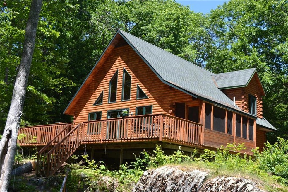 Front of Cottage facing Biscay Pond