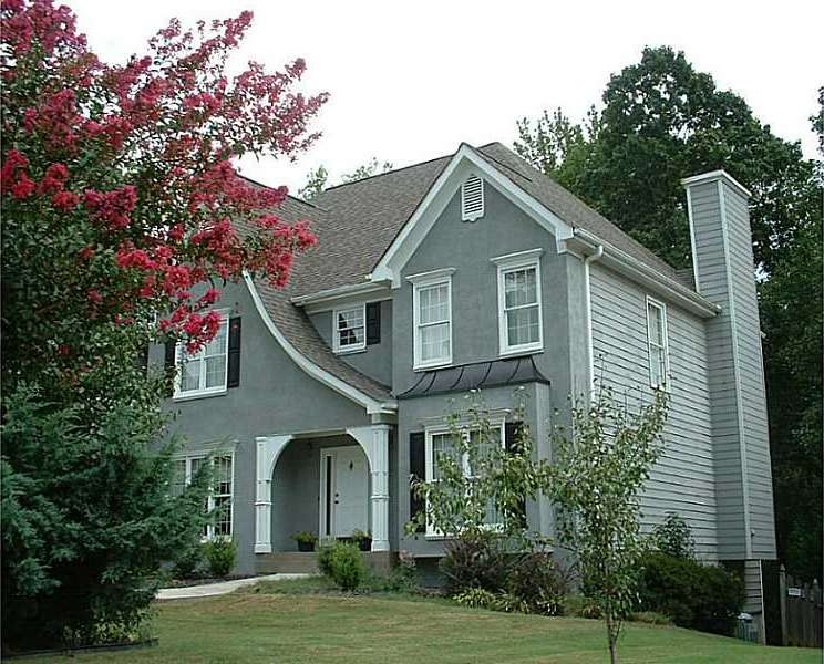 Exterior Front. Spectacular HARDCOAT stucco home w