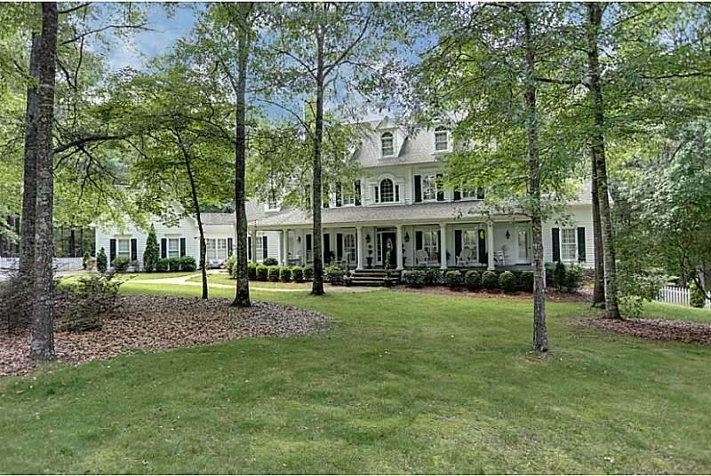 Exterior Front. Wow, what a great home on a beauti