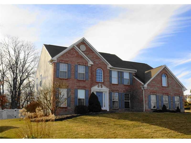 Exterior Front. Brick Front, Corner Lot