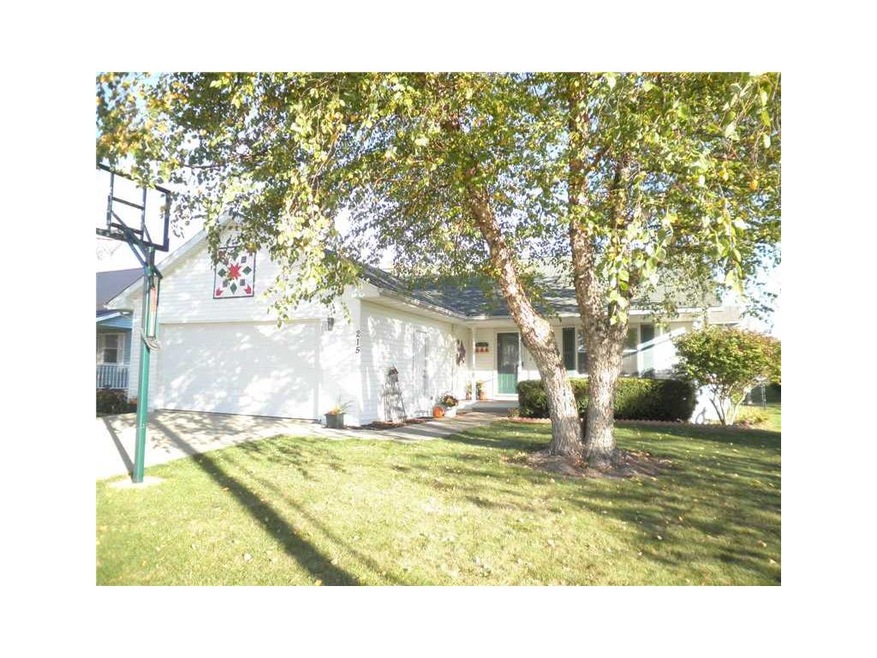 Front Exterior. 215 Laurie Dr Alburnett
