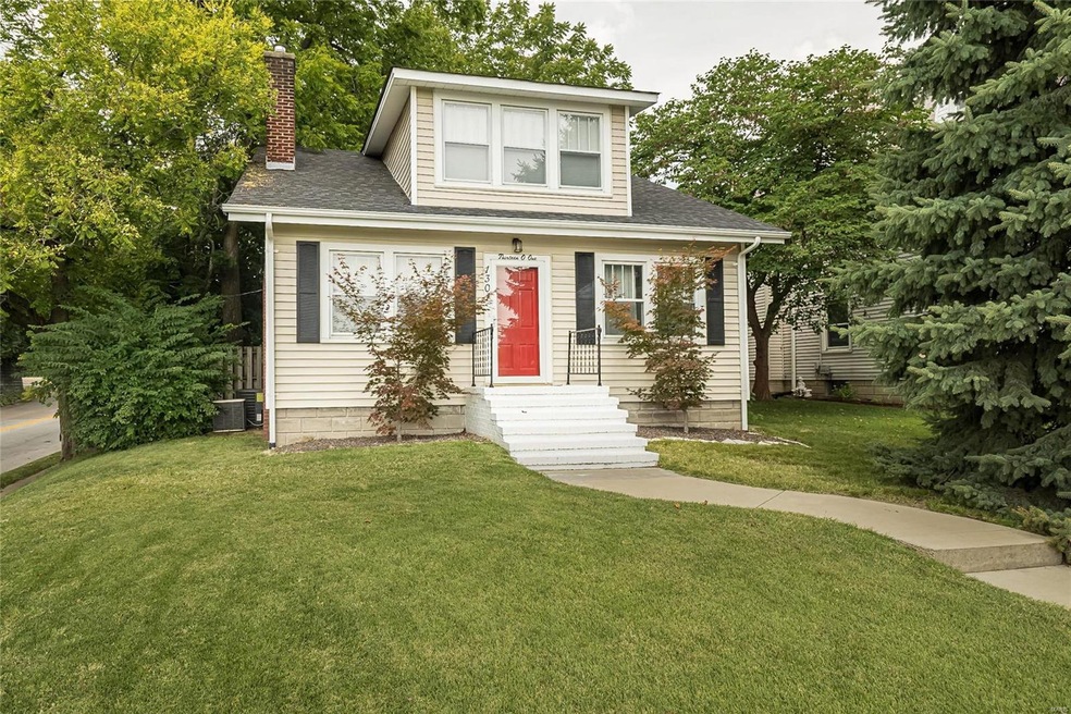 The Front of house has great curb appeal