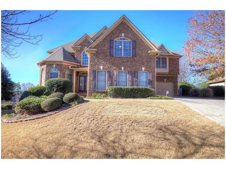 Handsome brick home in gated community.