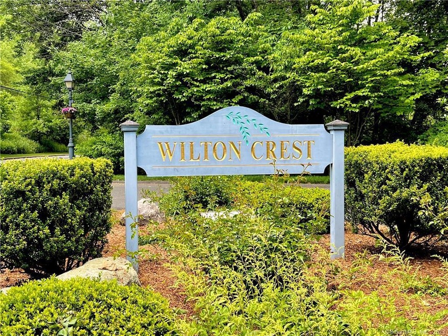 Wilton Crest Main Entrance off River Road