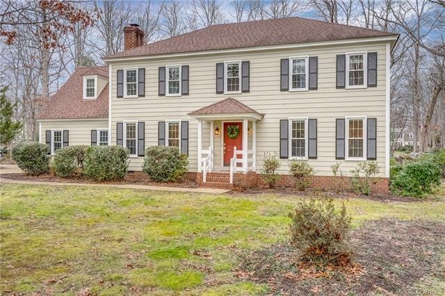 Just off the Robious corridor, this lovely Colonia