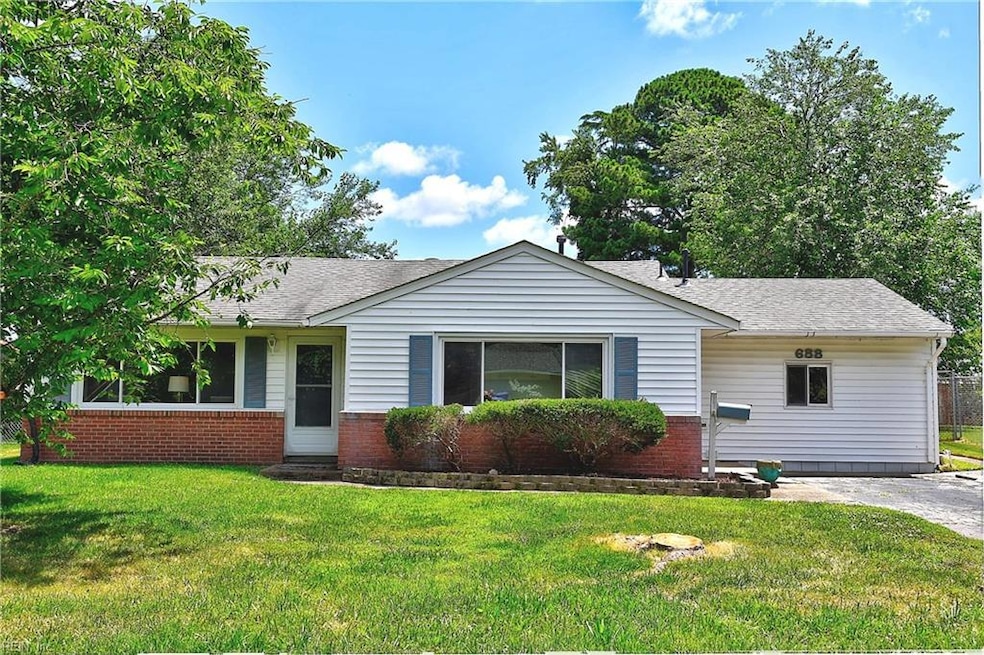 Welcome to 688 Raff Road, Virginia Beach