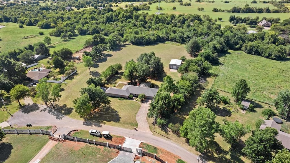 Aerial view of property's location featuring rural landscape
