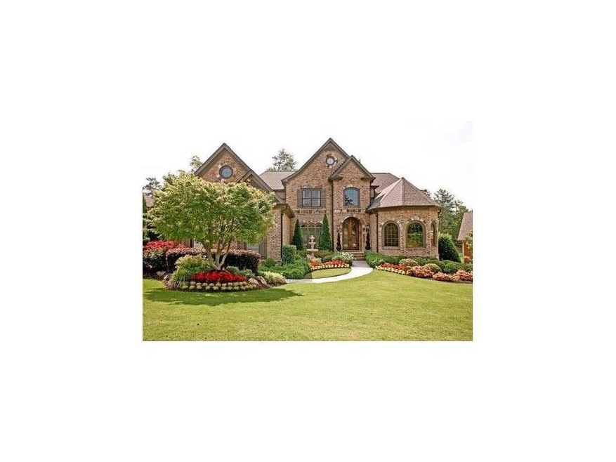 Exterior Front. 4 sides brick, professional landsc