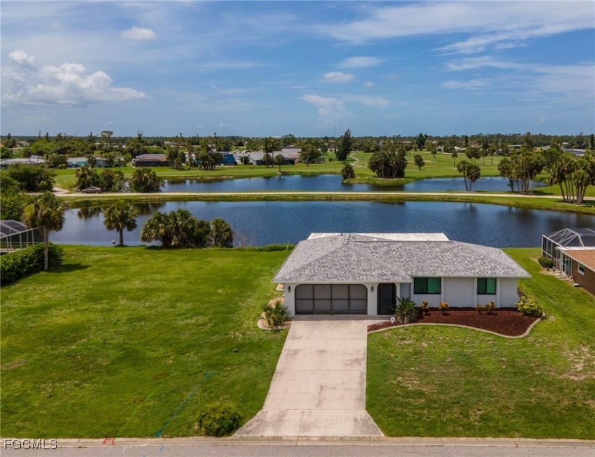 Waterfront home on Double Lot