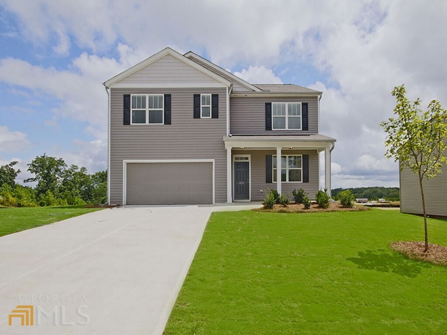 The Hayden Elevation B at Walnut Grove in Pendergr