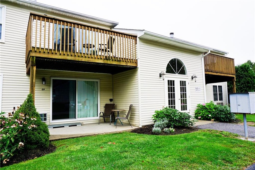 Front exterior shows patio and sliders from living