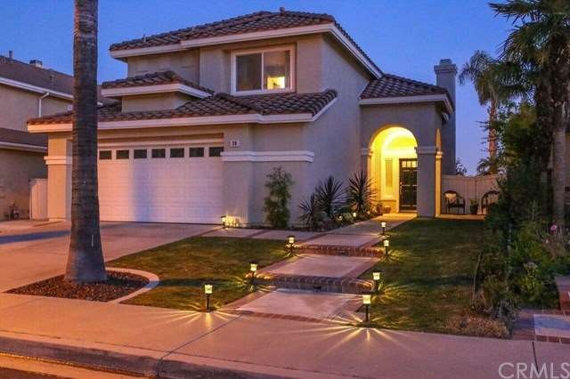 Front at sunset.  Excellent curb appeal!