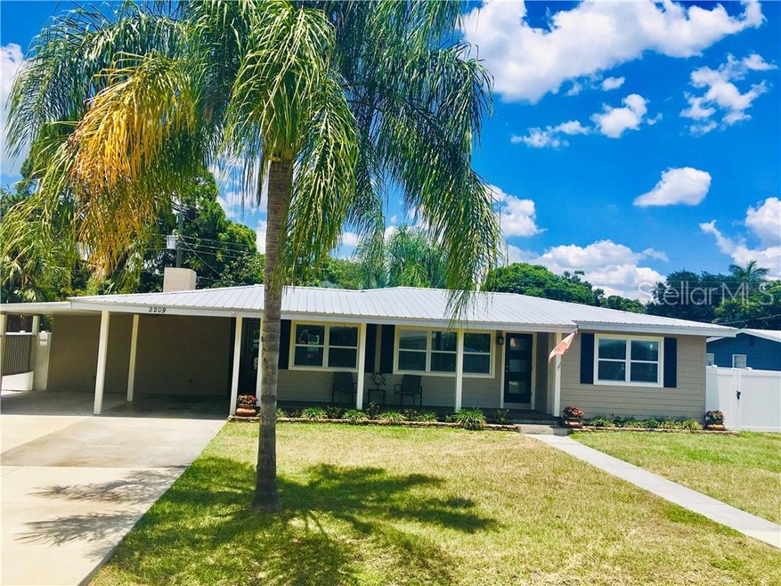 Newer metal roof and great exterior paint.  Home p