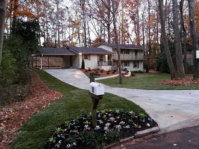 Exterior Front. Beautiful sun filled home complete