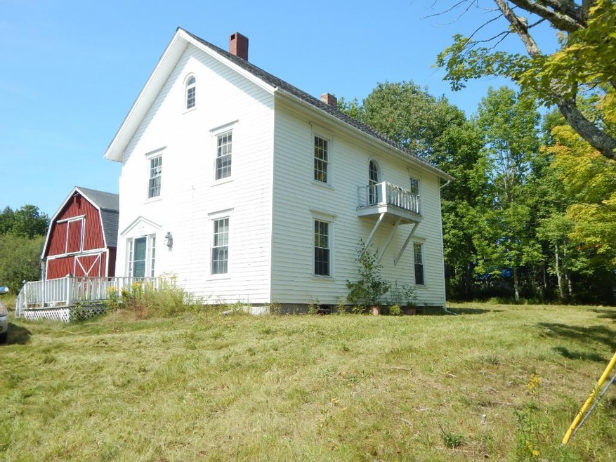 1850's home with newer barn on 39 acres.