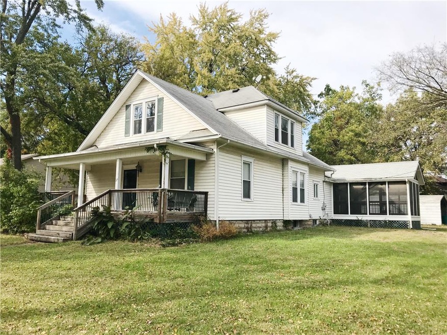 Front of house facing Main St.
