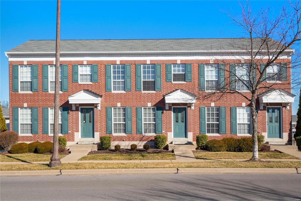 Front of townhouse-Midddle Unit