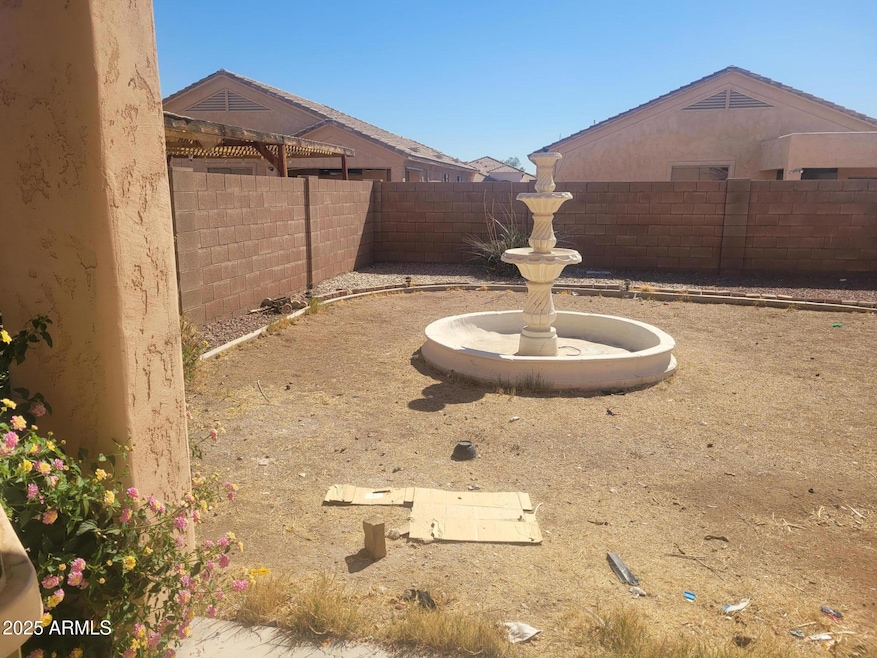FOUNTAIN IN BACK