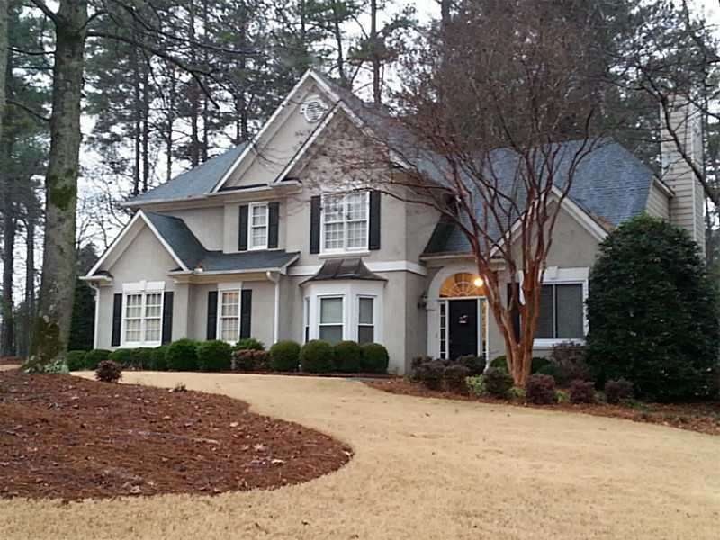 Exterior Front. This Beautiful home sits on one of