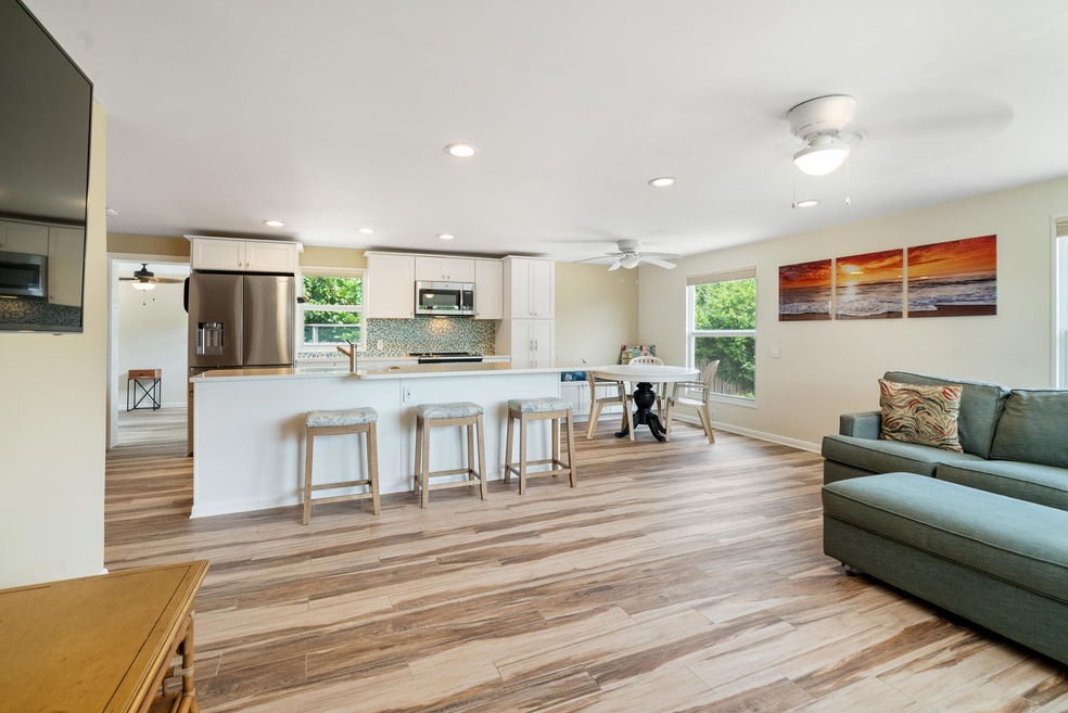 Open floor plan
