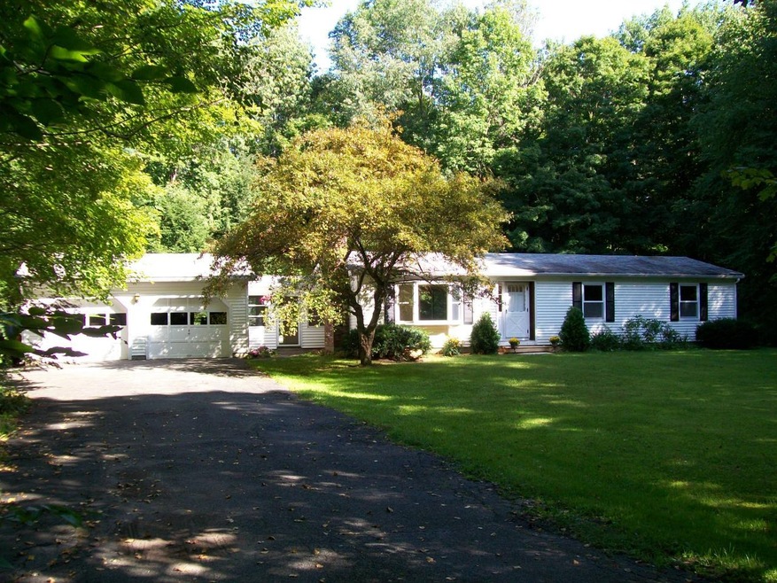 Front view of house