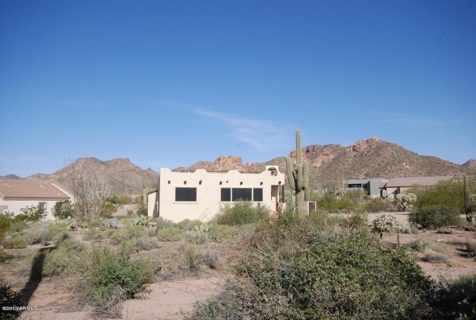 Private desert setting