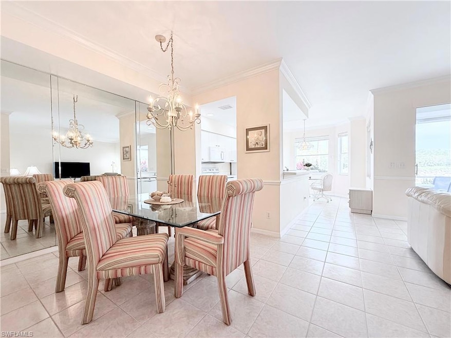 Open floor plan with tile flooring in main living areas