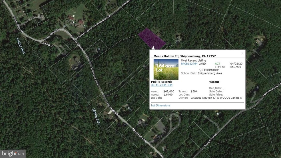 0 Means Hollow Rd unit PACB122764, Shippensburg, PA 17257 - photo 1