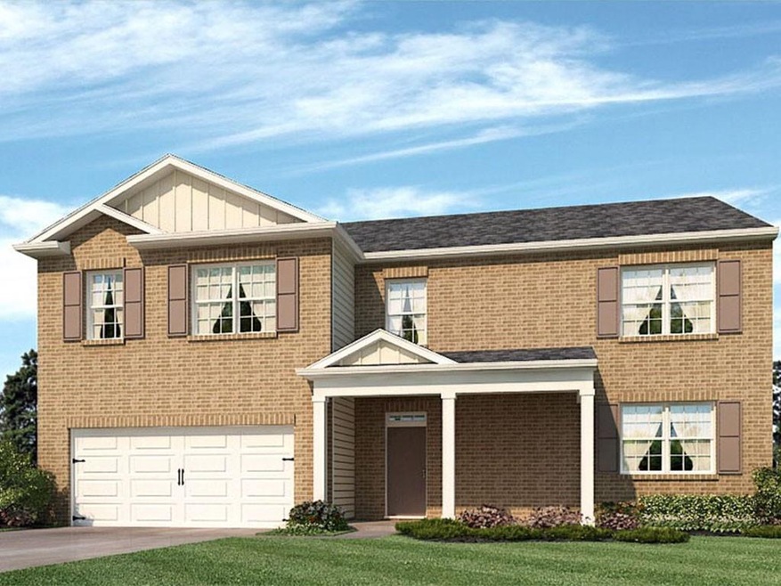 Color Rendering of Plan & Elevation.