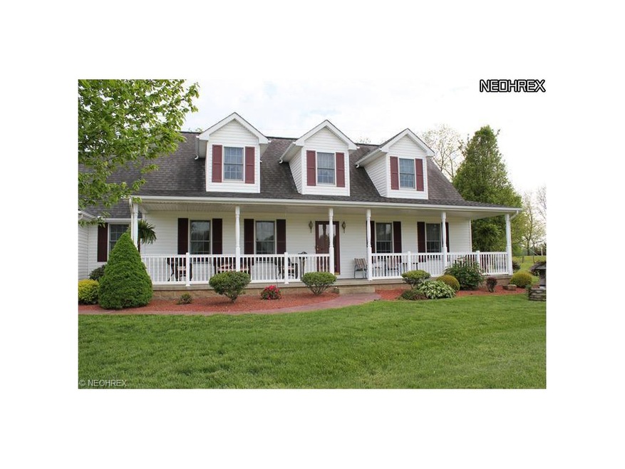 Imagine summer evenings on the lovely front porch 