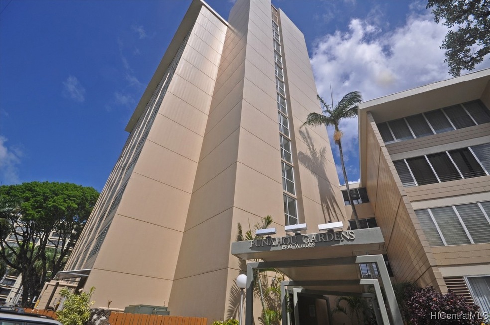 Coveted Punahou Gardens Apartments.