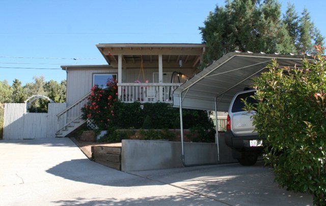 Front & covered deck