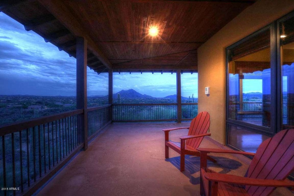 Night-Wrap Around Balcony-Black Mountain