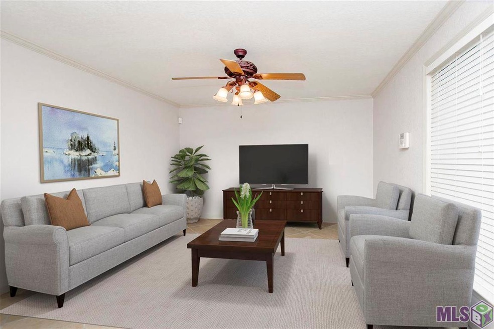 Living Room virtual staged