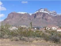 views of Superstition Mountians