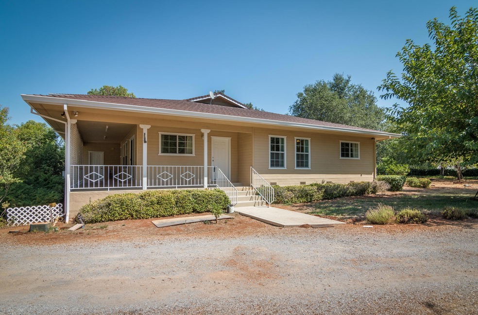 two-story country charmer -main entrance
