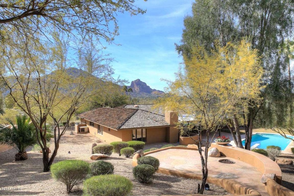 Camelback Mountain View from Ramada