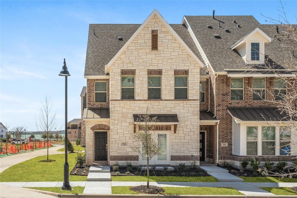 Beazer Homes Bayside Townhomes Baltic floorplan