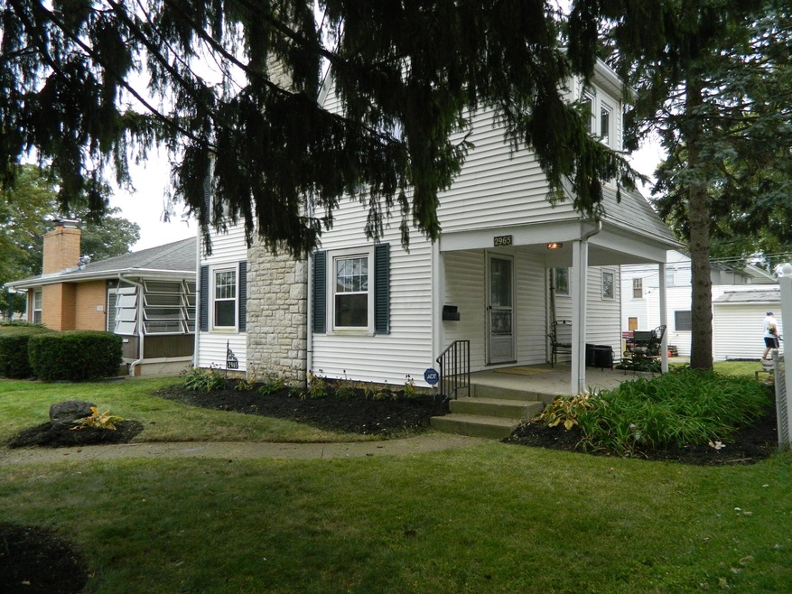 view of front and side of home